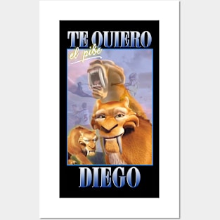 TE QUIERO DIEGO Posters and Art